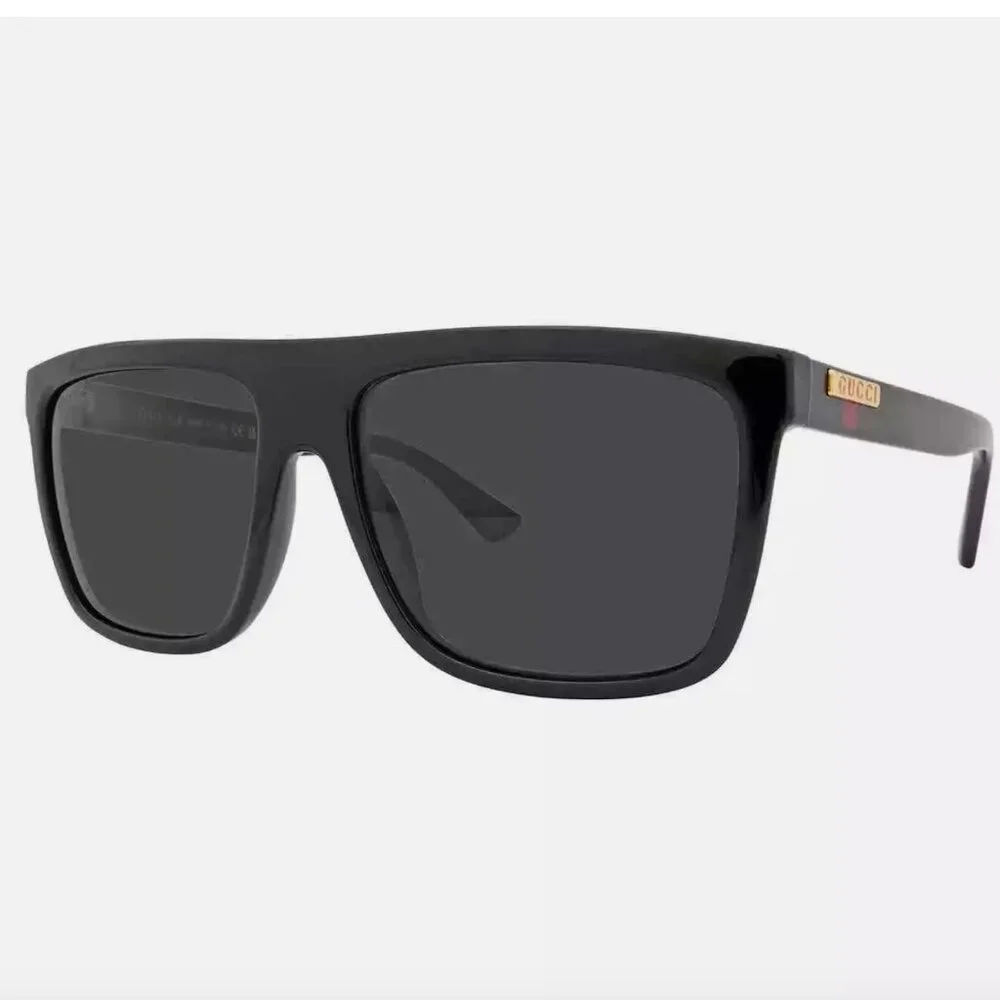 Gucci Mens Stamp Grey Sunglasses